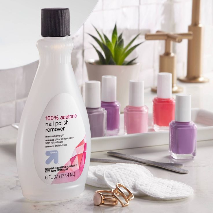 Acetone Nail Polish Removers